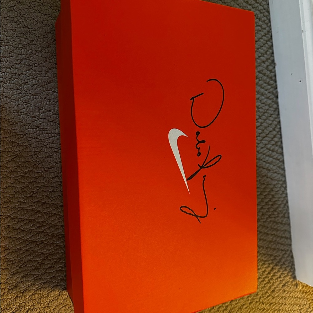 Nike box signed by Dabo Swinney